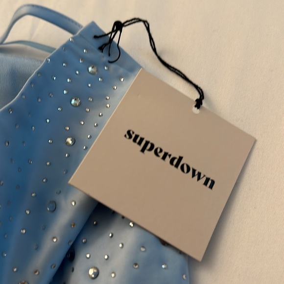 Blue corset cropped top - Picture 5 of 5